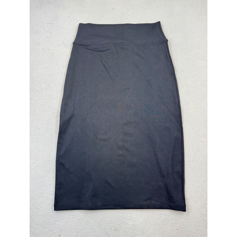 Soho Lady Los Angeles Black Pencil Skirt SM- PM High Waist Midi